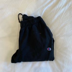 black champion sweatpants